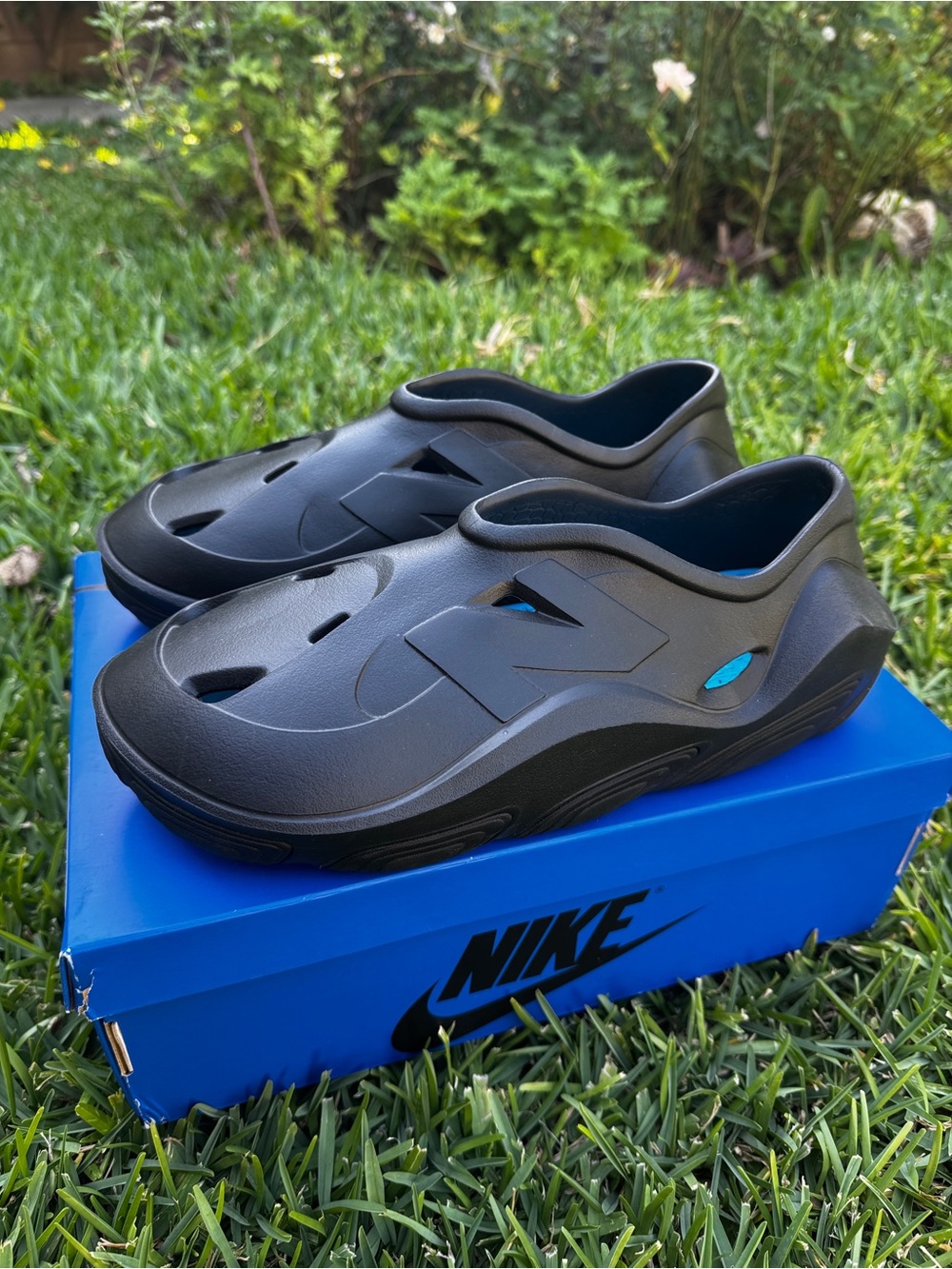 New Balance - Fresh Foam X RCVRY slip-on clog shoes - black comfort foam (M 10)